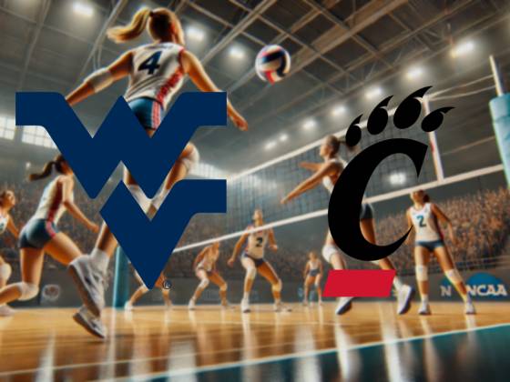 West Virginia Mountaineers at Cincinnati Bearcats Womens Volleyball